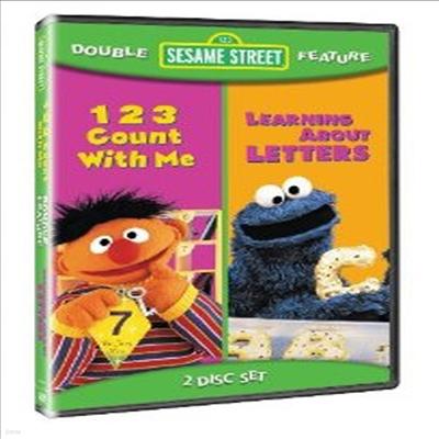 123 Count With Me / Learning About Letters ( Ʈ: 123 īƮ   /  ٿ ͽ) (ڵ1)(ѱ۹ڸ)(2DVD)