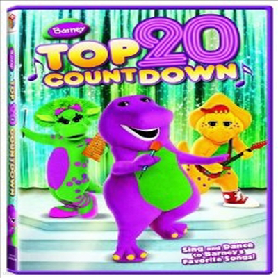 Barney's Top 20 Countdown (ٴϽ  20 īƮٿ) (ڵ1)(ѱ۹ڸ)(DVD)