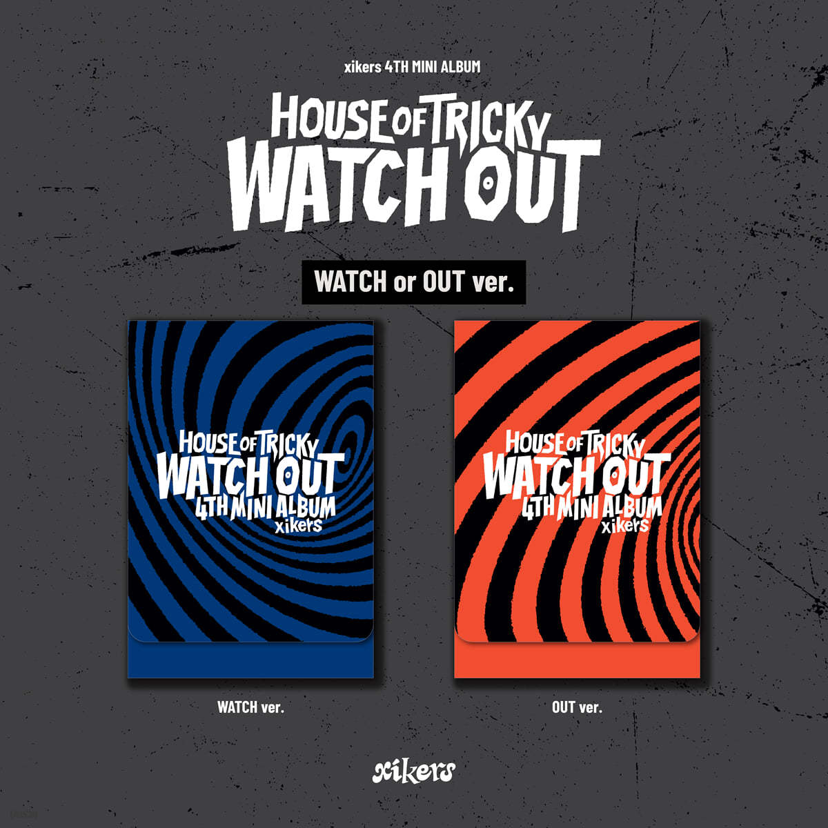 싸이커스 (xikers) - 4TH MINI ALBUM [HOUSE OF TRICKY : WATCH OUT][PLVE ver.][2종 중 1종 랜덤발송]