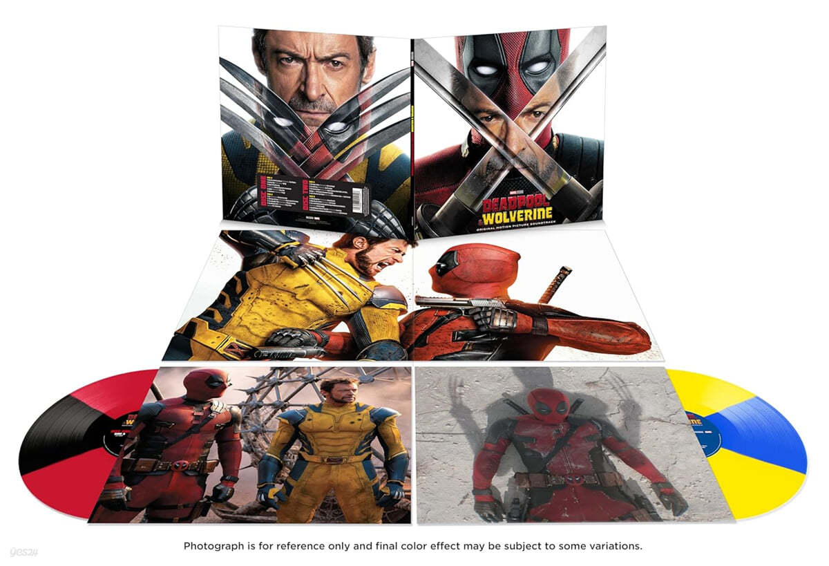 데드풀과 울버린 영화음악 (Deadpool &amp; Wolverine OST) [컬러 2LP]