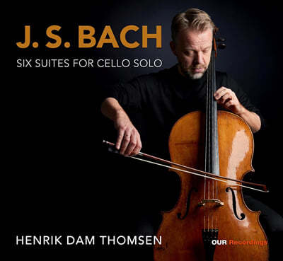 Henrik Dam Thomsen 바흐: 무반주 첼로 모음곡 전곡집 (Bach: Six Suite For Cello Solo)