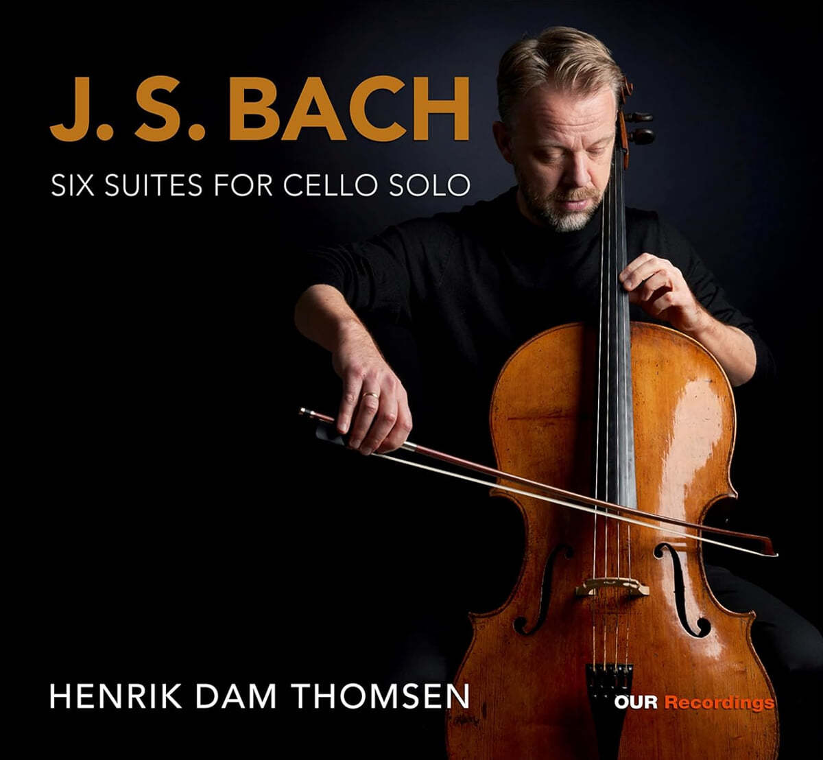 Henrik Dam Thomsen 바흐: 무반주 첼로 모음곡 전곡집 (Bach: Six Suite For Cello Solo)