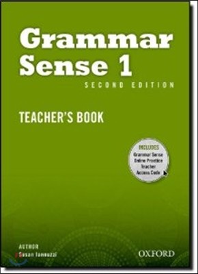 Grammar Sense 1 Teacher's Book with Online Practice Access Code Card