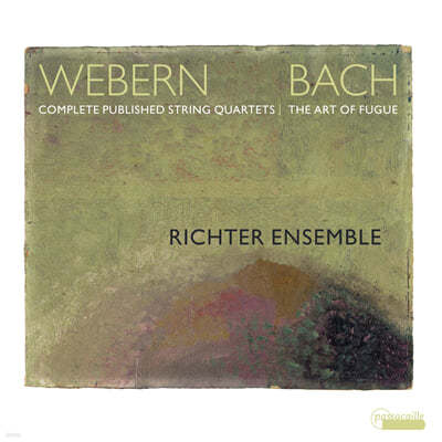 Richter Ensemble : Ǫ  / :  4ֿ ٰ (Bach: The Art of Fugue / Webern: String Quartets, Six Bagatelles)