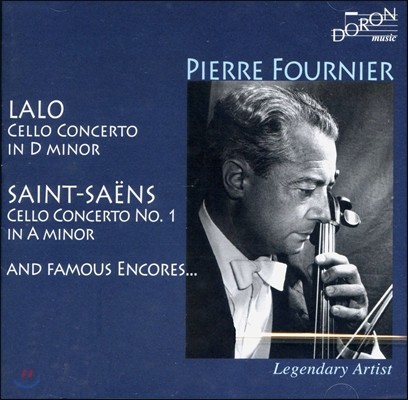 Pierre Fournier  / : ÿ ְ - ǿ ǪϿ (Lalo: Cello Concerto in D minor / Saint-Saens: Cello Concerto No. 1 in A minor)