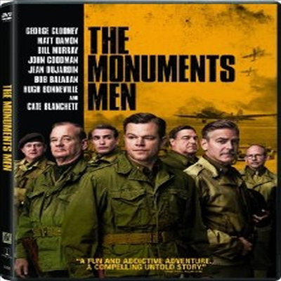 The Monuments Men (𴺸  :  ) (2014)(ڵ1)(ѱ۹ڸ)(DVD)