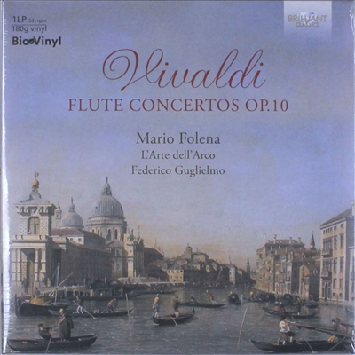 Mario Folena — 비발디: 플루트 협주곡 (Vivaldi: Flute Concertos) - Mario Folena 앨범 커버