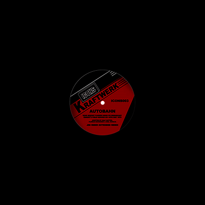 Kraftwerk - Autobahn (12" Red Smoke Vinyl Single LP)