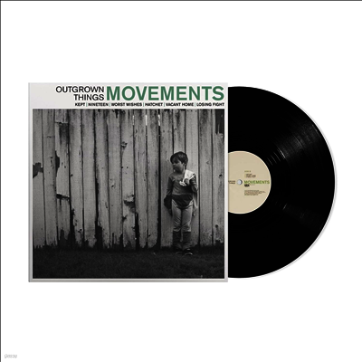 Movements — Outgrown Things (45RPM)(EP) 앨범 커버