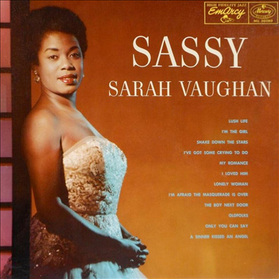 Sarah Vaughan — Sassy (Verve Acoustic Sounds Series) 앨범 커버