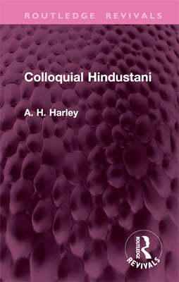 Colloquial Hindustani