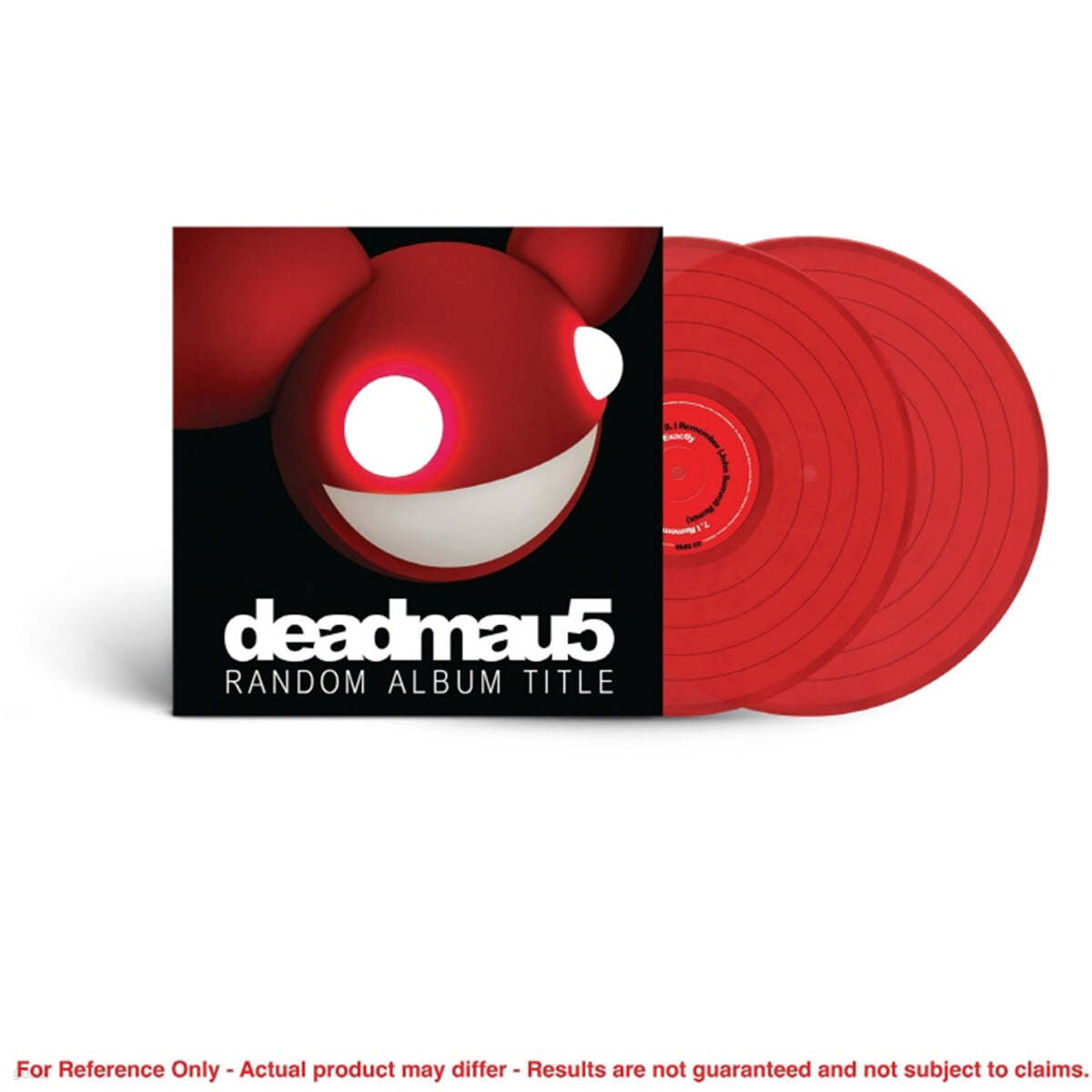 Deadmau5 (데드마우스) - Random Album Title [투명 레드 컬러 2LP]