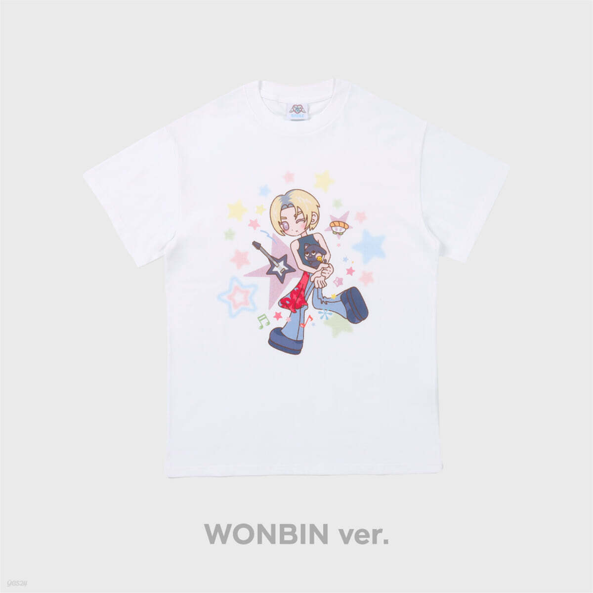 [원빈 ver.] CHARACTER T-SHIRT SET [2024 RIIZE FANCON &#39;RIIZING DAY FINALE&#39;]