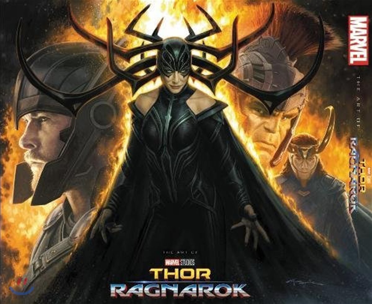 Marvel&#39;s Thor : Ragnarok : The Art of the Movie 영화 &#39;토르 : 라그나로크&#39; 공식 컨셉 아트북