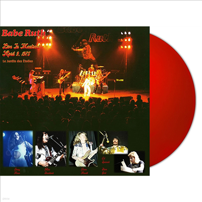 Babe Ruth - Live In Montreal April 9. 1975 (180g Red Vinyl LP)