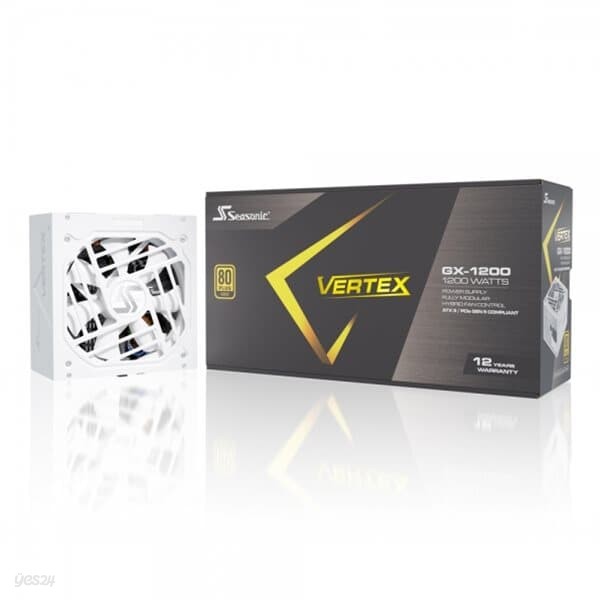 시소닉 VERTEX GX-1200 GOLD 풀모듈러 화이트 ATX3.0