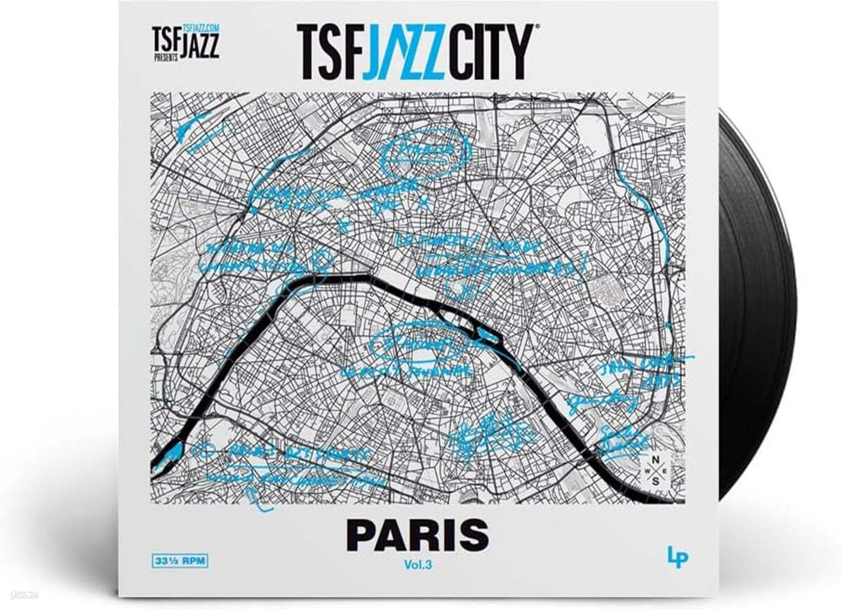 Wagram 레이블 재즈 모음집 - TSF 재즈 시티, Vol. 3 : 파리 (TSF Jazz City, Vol. 3 : Paris) [LP]