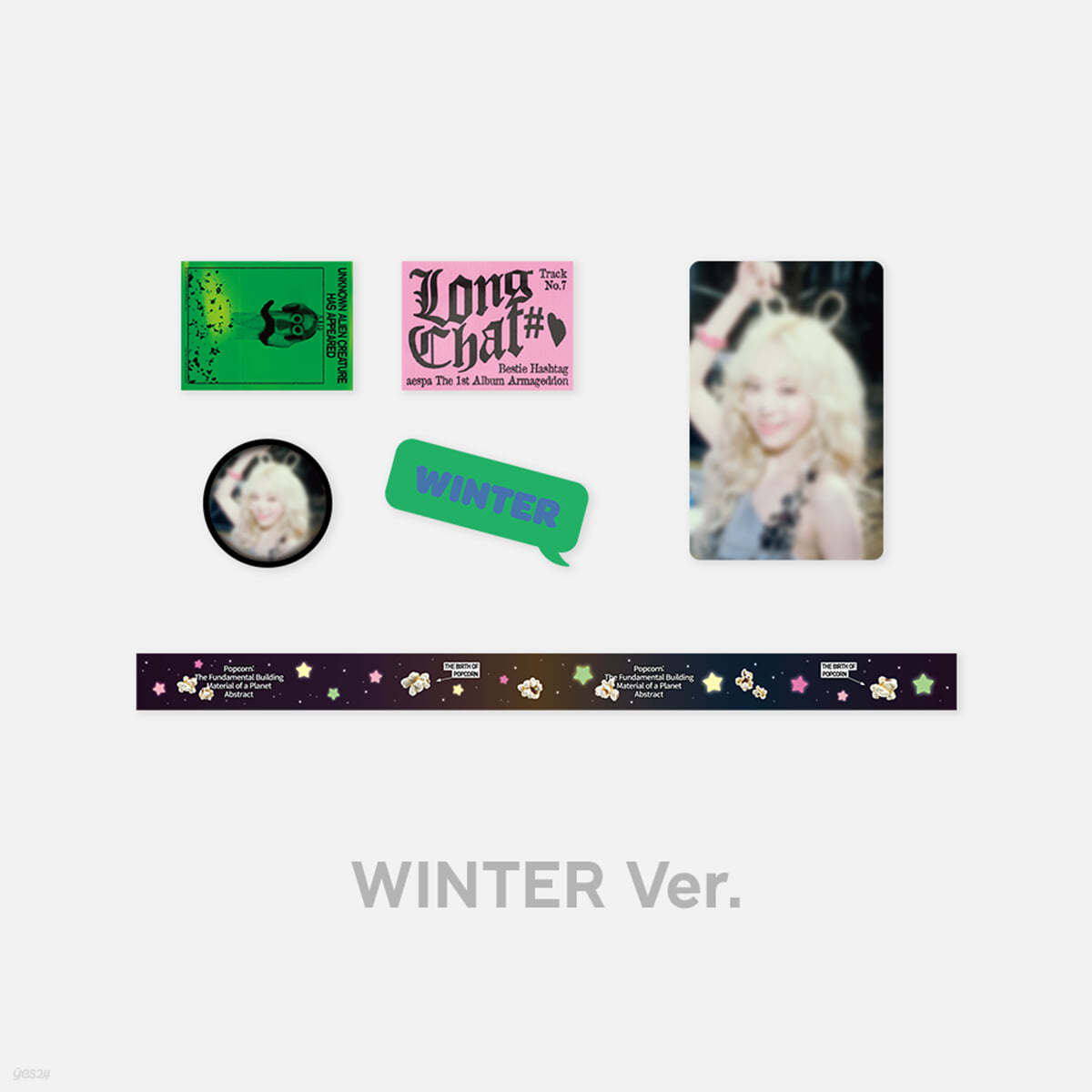 [aespa - Armageddon] ROLL MASKING TAPE SET [WINTER ver.]