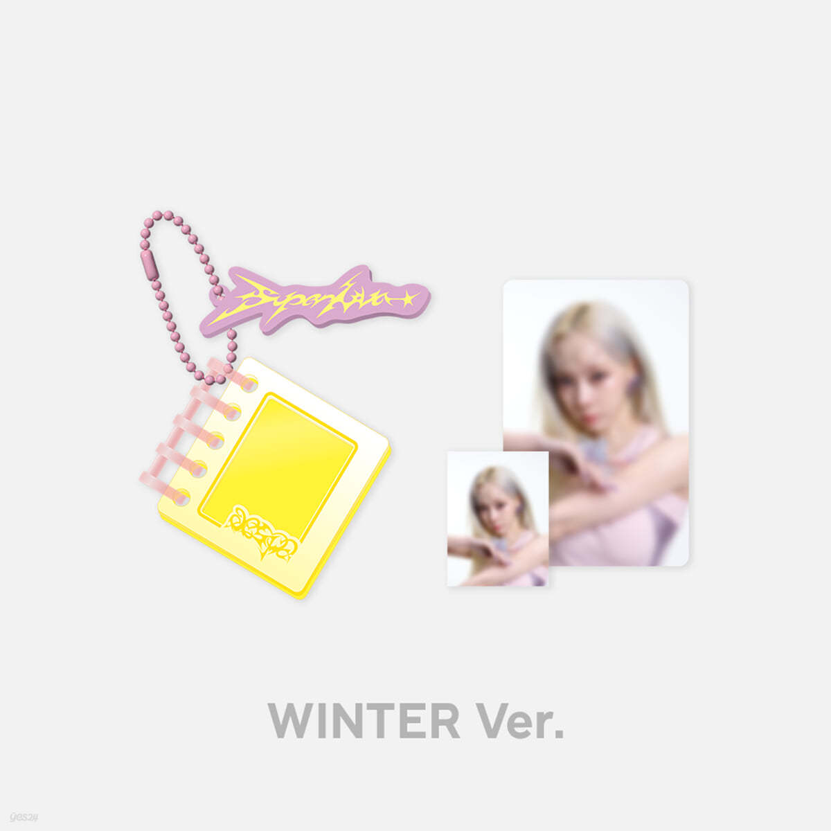 [aespa - Armageddon] ACRYLIC ID PHOTO HOLDER [WINTER ver.]