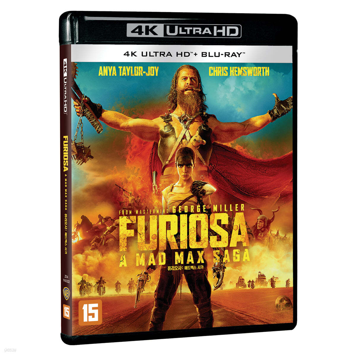 퓨리오사 : 매드맥스 사가 (2Disc, 4K UHD+BD 일반판) : 블루레이