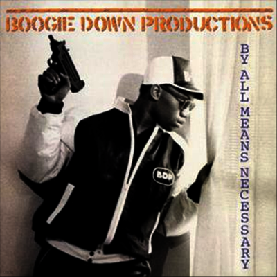 Boogie Down Productions — By All Means Necessary 앨범 커버