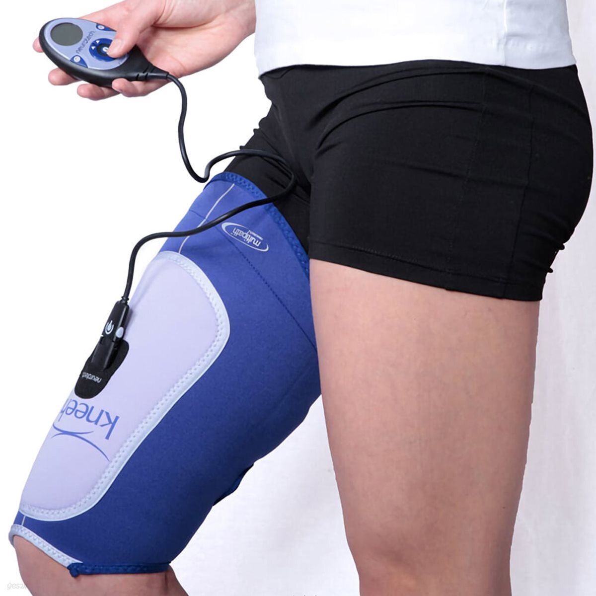 Kneehab 니햅 무릎 허벅지 근육 강화 재활 저주파 마사지기