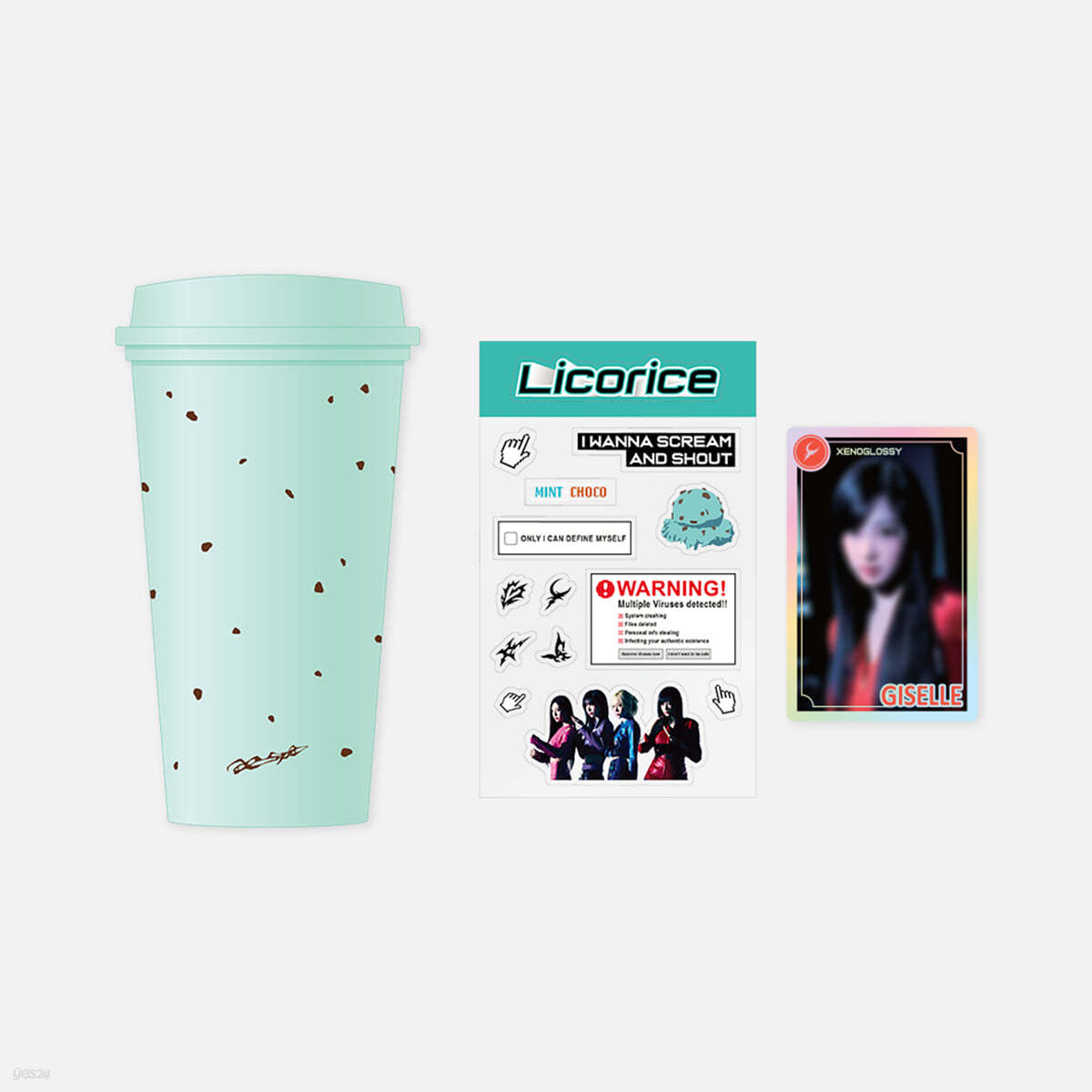 [aespa - Armageddon] REUSABLE CUP SET [WINTER ver.]