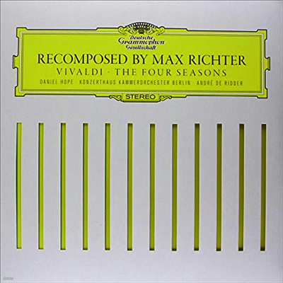 Daniel Hope — 막스 리히터 - 비발디 사계의 재구성 (Recomposed By Max Richter: Vivaldi Four Seasons) - Daniel Hope 앨범 커버