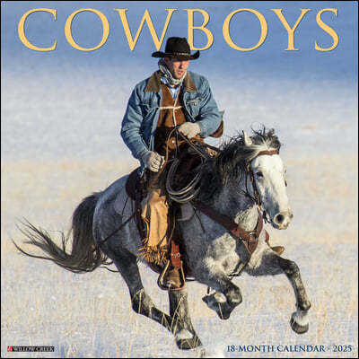 Cowboys 2025 12 X 12 Wall Calendar