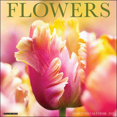 Flowers 2025 12 X 12 Wall Calendar