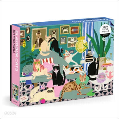 Glamour Cats 1000 Piece Puzzle