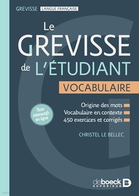 Le Grevisse de letudiant ? Vocabulaire