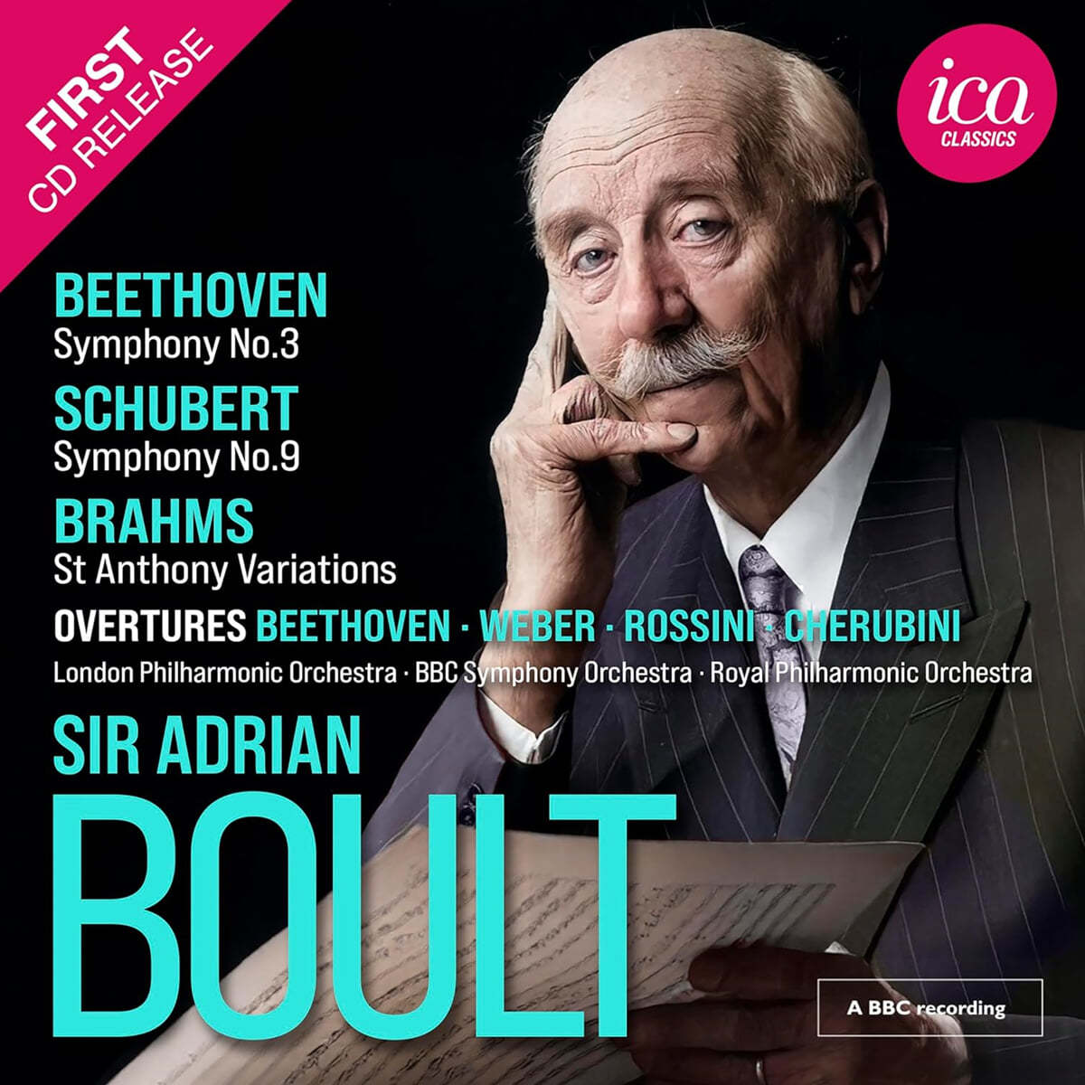 Adrian Boult 베토벤: 교향곡 3번 &#39;영웅&#39;, 슈베르트: 교향곡 9번 &#39;그레이트&#39; 외 (Beethoven: Symphony No. 3, Op. 55 / Schubert: Symphony No. 9, D. 944 etc)