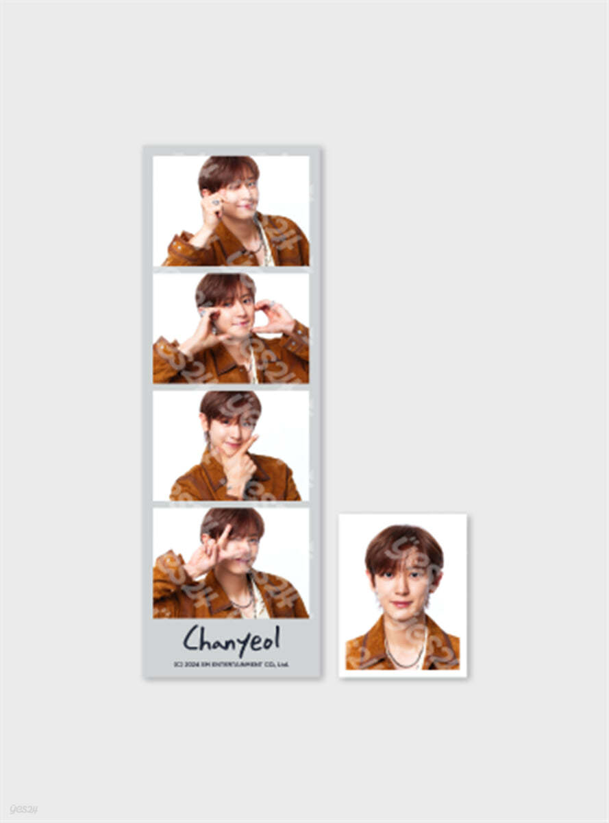 4CUT + ID PHOTO SET [2024 CHANYEOL LIVE TOUR : 都市風景 (City-scape)]