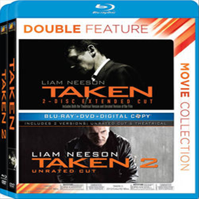 Taken / Taken 2 (ū 1.2) (ѱ۹ڸ)(Blu-ray)