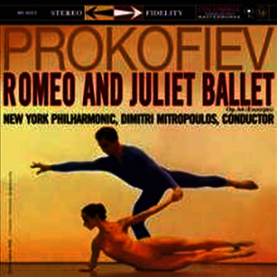 Dimitri Mitropoulos — 프로코피에프: 발레 '로미오와 줄리엣' - 발췌 (Prokofiev: Romeo & Juliet Ballet - Excerpts) - Dimitri Mitropoulos 앨범 커버
