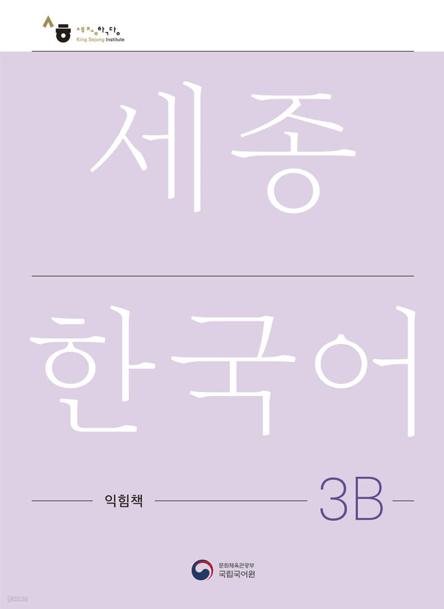 세종한국어 3B 익힘책 / Sejong Work Book 3B (국문판)