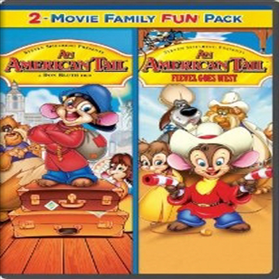 An American Tail 2-Movie Family Fun Pack (Ǻ  1.2)(ڵ1)(ѱ۹ڸ)(DVD)