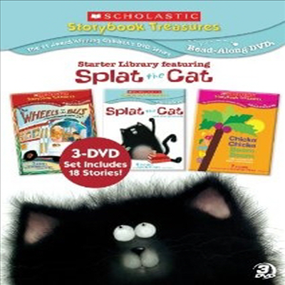 Scholastic Storybook Treasures: Starter Library, Vol. 2 Featuring Splat the Cat (ݶƽ 丮 Ʈ 2)(ڵ1)(ѱ۹ڸ)(DVD)