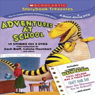 Adventures at School Scholastic Storybook Treasures: Adventures at School (ݶƽ 丮 Ʈ : 庥  )(ڵ1)(ѱ۹ڸ)(DVD)
