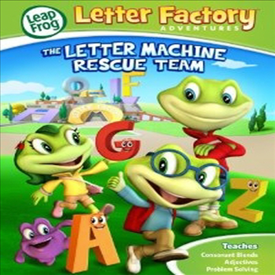 Leapfrog Letter Factory Adventures: The Letter Machine Rescue Team (α  丮 )(ڵ1)(ѱ۹ڸ)(DVD)