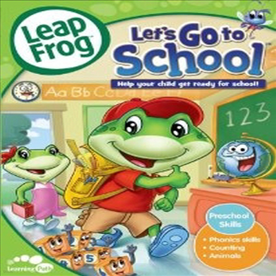 LeapFrog: Let's Go to School (α :    )(ڵ1)(ѱ۹ڸ)(DVD)