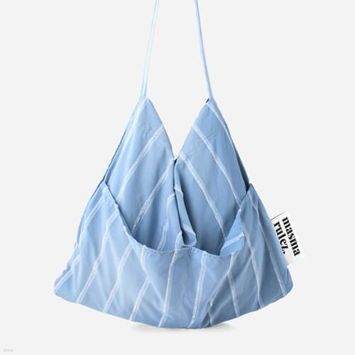 Rabbit eco bag_Wide sky blue