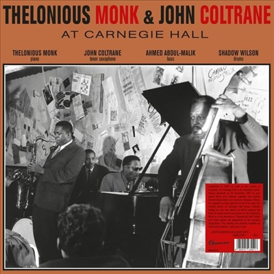 Thelonious Monk & John Coltrane — At Carnegie Hall 앨범 커버