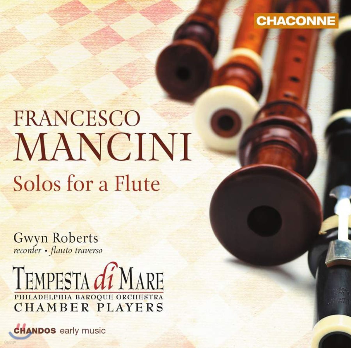 Gwyn Roberts 프란체스코 만치니: 플루트 소나타 - 그윈 로버츠 (Francesco Mancini : Solos For Flute)