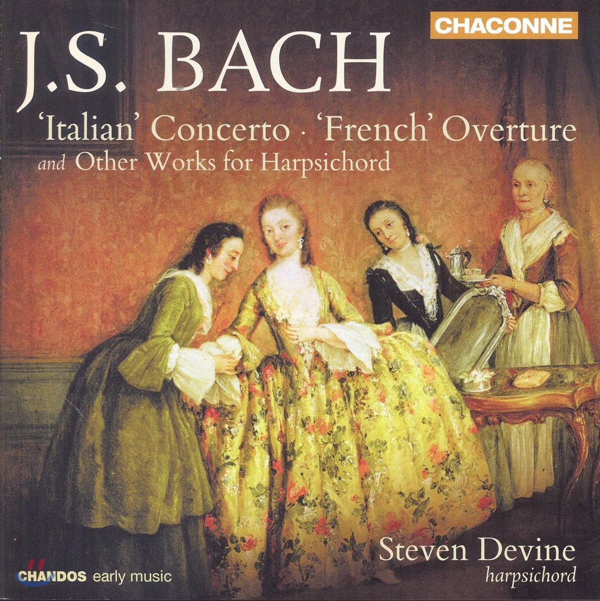 Steven Devine 바흐: 하프시코드를 위한 작품집 (Bach: ‘Italian’ Concerto, ‘French’ Overture, Other Works For Harpsichord)