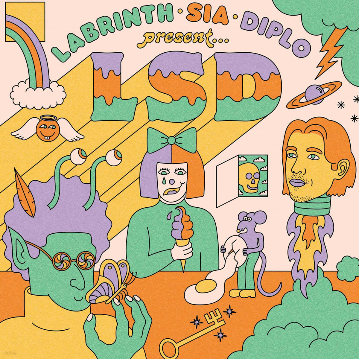 LSD - Labrinth, Sia & Diplo present... LSD [씨글래스 컬러 LP]