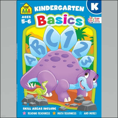 School Zone Kindergarten Basics 64-Page Workbook
