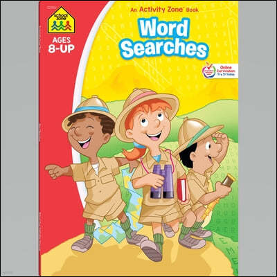 School Zone Word Searches 64-Page Workbook