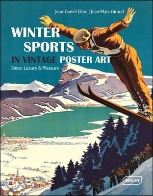 Winter Sports in Vintage Poster Art